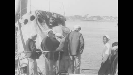 A-Sunken-Ship-Is-Recovered-In-Portsmouth-New-Hampshire-In-1939