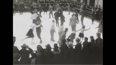 People-Ice-Skating-On-A-Rink-In-The-Heart-Of-New-York-In-1937