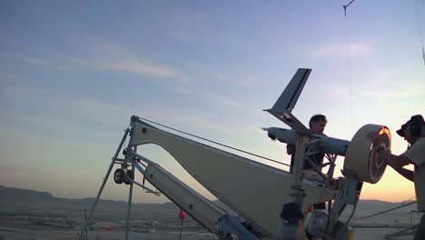 Das-Vom-Us-militär-In-Afghanistan-Eingesetzte-überwachungsflugzeug-Scan-Eagle