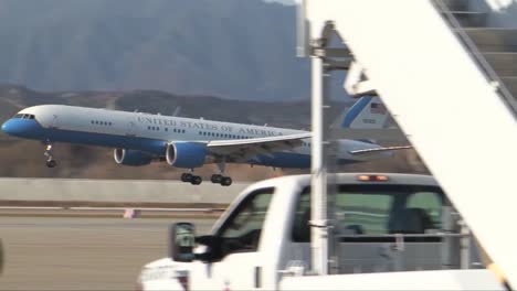 Vice-President-Joe-Biden-Lands-In-Air-Force-One