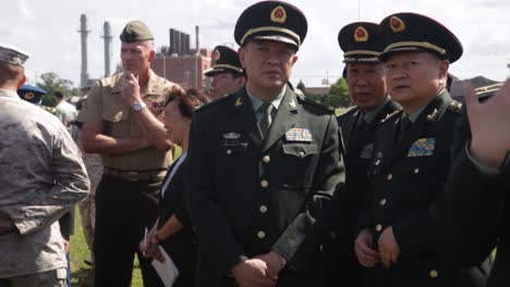 El-Ministro-De-Defensa-Chino,-Liang-Guanglie,-Visita-El-Campamento-Lejeune-Nc-2