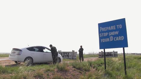 Us-Soldiers-Train-Mongolian-Armed-Forces-In-How-To-Man-A-Vehicle-Checkpoint