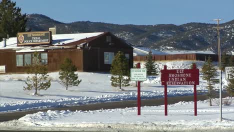 Das-Shoshone-Indianerreservat-In-Ely-Nevada