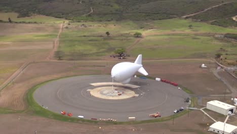 Aerials-Over-An-Aerostat-Blimp-Or-Balloon-Used-By-Us-Customs-And-Border-Patrol-To-Conduct-Surveillance-Along-The-Mexican-Border