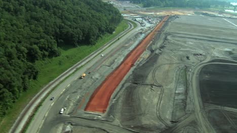 Antennen-Der-Kingston-Ash-Gülle-Umweltkatastrophe-2008-In-Tennessee