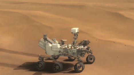 NASA-Animation-Des-Neugier-Rovers-Auf-Der-Marsoberfläche-1