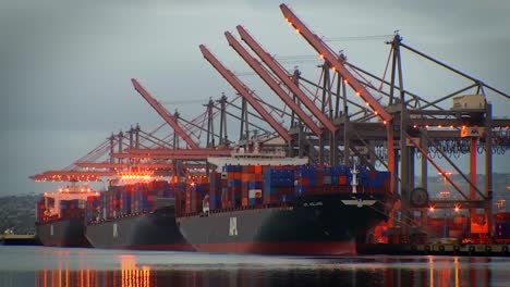 Various-Shots-Of-A-Port-And-Shipping-Facilities-1