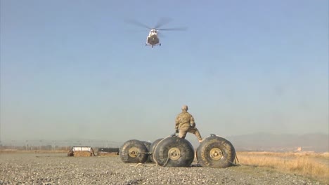 Citical-Replacement-Parts-Are-Airlifted-By-A-Support-Battalion-To-Troops-In-The-Field-In-Afghanistan