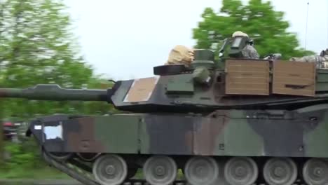 Military-Grade-Tanks-Are-Delivered-By-Road-To-A-Base-In-Germany-1