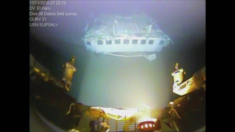 Unterwasseraufnahmen-Des-Wracks-Des-El-Faro,-Der-2015-Während-Des-Hurrikans-Joaquin-In-Der-Karibik-Sank-2