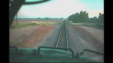 A-Head-On-Collision-Between-Two-Freight-Trains-Is-Captured-From-This-Onboard-Camera