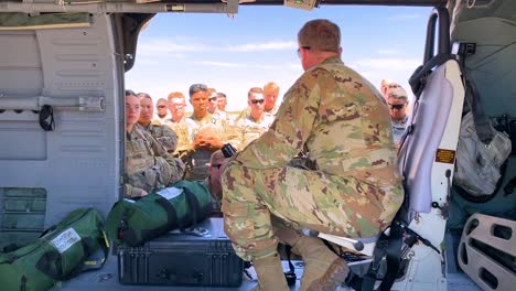 Fast-Move-Up-To-An-Army-Red-Cross-Helicopter-Air-Ambulance-Service-With-Troops-Nearby-1