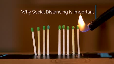 Psa-Illustrates-Social-Distancing-During-The-Covid19-Coronavirus-Outbreak-Using-Burning-Matches