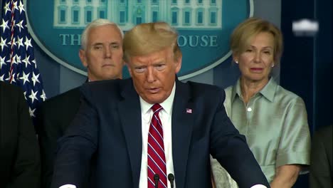 President-Donald-Trump-Is-Asked-By-Nbc-News-Reporter-Peter-Alexander-What-He-Says-To-People-Who-Are-Scared-About-The-Coronavirus-And-The-President-Responds-That-He-Is-A-Terrible-Reporter