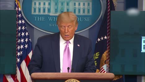 Us-President-Donald-Trump-Addresses-The-Press-About-Operation-Legend-Which-Will-Confront-Blm-Protesters-And-Criminal-Activities-In-Democrat-Run-Cities-Like-Portland-New-York-San-Francisco-And-Seattle
