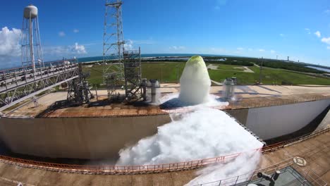 Dramatic-Test-Of-the-Water-Deluge-System-At-Launch-Complex-39B-At-the-Kennedy-Space-Center-In-Florida-1