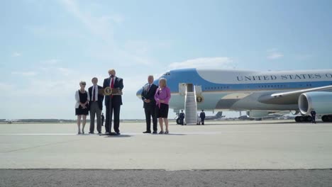 Factory-Visit-By-President-Trump-Ivanka-Trump-And-Gov-Walker-As-Part-Of-A-Workforce-Development-Initiative