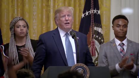 President-Trump-Delivers-Remarks-At-the-Young-Black-Leadership-Summit-At-the-White-House-Washington-Dc