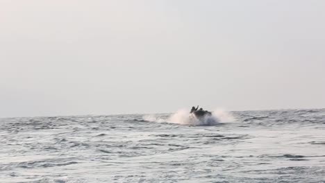 Us-Marines-Practice-Launch-And-Recovery-Drills-With-Rubber-Raiding-Craft-From-A-Ship-In-the-Philippine-Sea-1