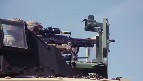 Us-Marine-Joint-Light-Tactical-Vehicle-Mounted-Machine-Gun-Range-Training-Exercise-While-Aboard-A-Ship-2