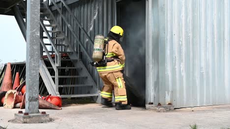 Air-Force-First-Sargents-Train-With-the-2Nd-Civil-Engineering-Squadron-Fire-Department-At-Barksdale-Air-Force-Base-La-1