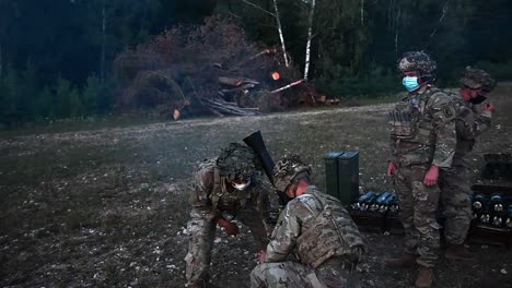 Us-Army-Paratroopers-Assigned-To-173Rd-Airborne-Brigade-Conduct-Mortar-Training-Field-Exercises-Grafenwoehr-Germany-7