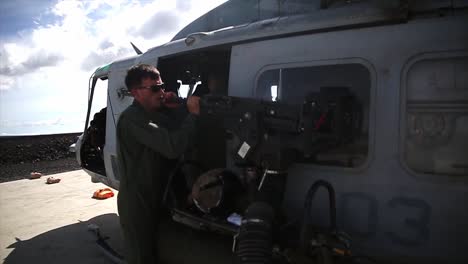 Us-Marines-Fire-Rockets-Machine-Guns-From-Helicopters-During-A-Combinedarms-Fire-Support-Exercise-Hawaii