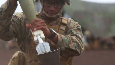 Us-Marines-Fire-Mortars-And-Call-In-Air-Support-During-A-Combinedarms-Fire-Support-Exercise-Pohakuloa-Hawaii