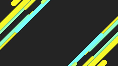 Bewegungsintro-Geometrischer-Gelber-Und-Blauer-Streifen-Abstrakter-Hintergrund
