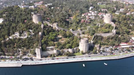 Rumelihisari-Also-Known-As-Rumelian-Castle-From-Istanbul-Bosphorus