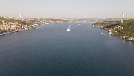 Luftbild-Istanbul-Bosporus