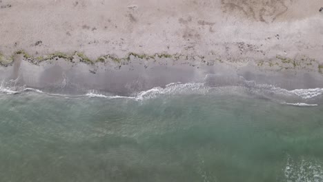 Sea-Ocean-Waves-Beach-Aerial-View