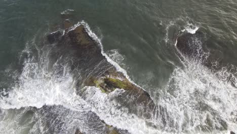 Meer-Ozean-Wellen-Luftaufnahme