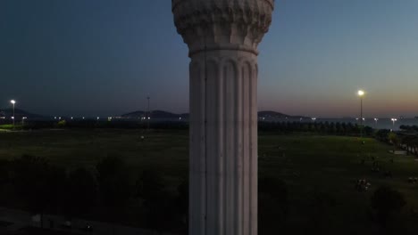 Vista-Aérea,-Mezquita,-Minarete,-1