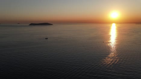 Luftaufnahme-Sonnenuntergang-Insel-Istanbul