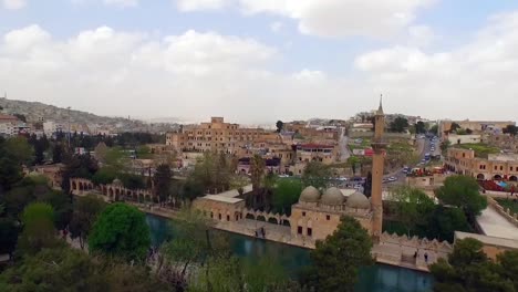 Ciudad-Histórica-De-Urfa-Aérea-Turquía