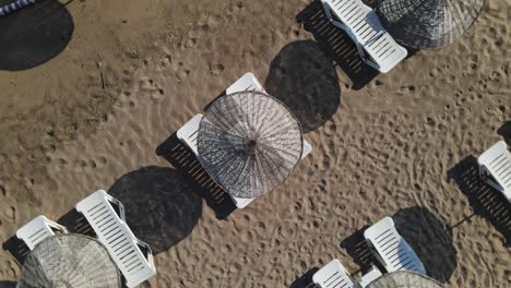Empty-Beach-Umbrellas-Due-To-Coronavirus-2