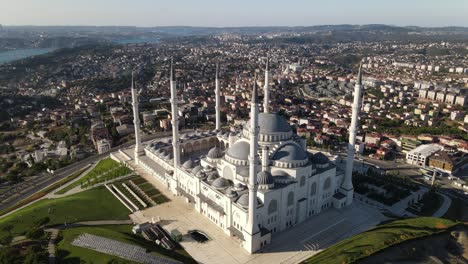 Otomano-Histórico-Estilo-Antiguo-Moderno-Turco-Mezquita-Musulmana-Islámica