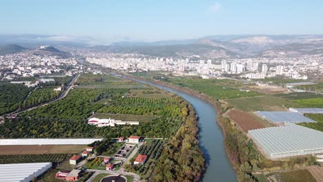 Aerial-View-River-Urban-City