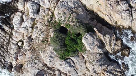 Cavern-In-Island-Aerial-Drone
