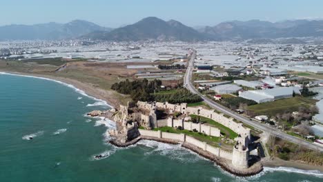 Mamure-Castle-Aerial-View