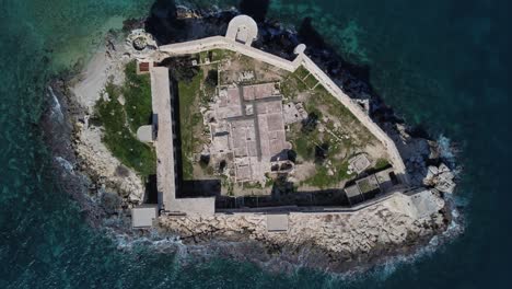 Roman-Empire-Maiden'S-Castle-Island-Aerial