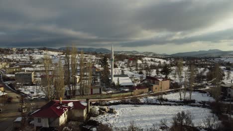 Luftdrohne-Winter-Schnee-Moschee-1