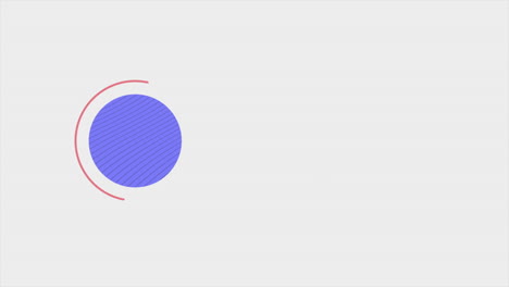 Motion-geometric-blue-circle-and-line