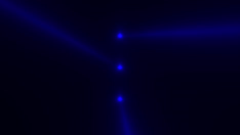 Animation-motion-blue-glowing-spotlight-beams-on-dark-background-in-stage-2