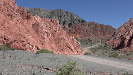 Argentinien-Straße-Und-Hügel-Pan-Road