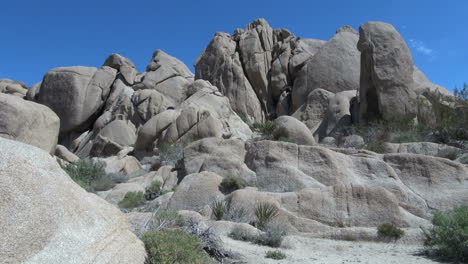 Joshua-Tree-Nationalpark-Kalifornien-Abgerundete-Felsen