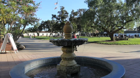 Kalifornien-San-Diego-Altstadt-Brunnen