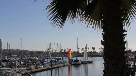 Kalifornien-San-Diego-Boote-Und-Docks