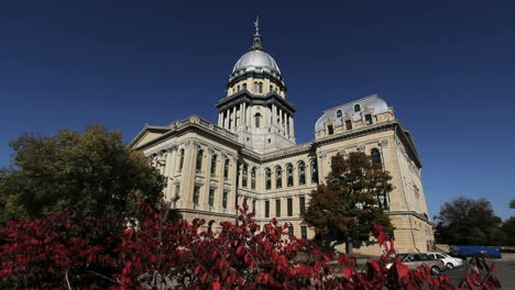 Illinois-capitol-Springfield-back-view